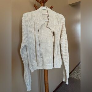 Free People Cream Sweater